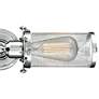Quincy Hall 4"H Polished Chrome 2-Light A Bowtie Wall Sconce