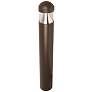 Thumbnail1 of Quinn 42" High Dark Bronze Round Dome LED Bollard Light