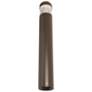 Thumbnail4 of Quinn 42" High Dark Bronze Round Dome LED Bollard Light more views