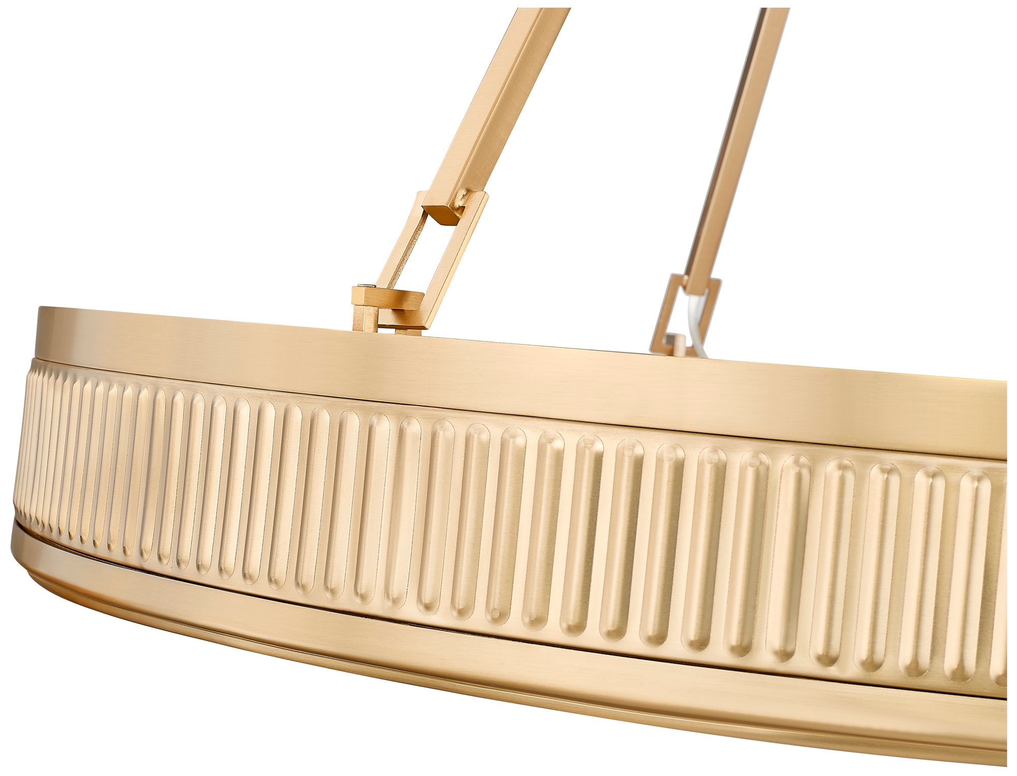 Image 6 Quinn by Z-Lite 32 inch Modern Gold 3 Light Pendant more views