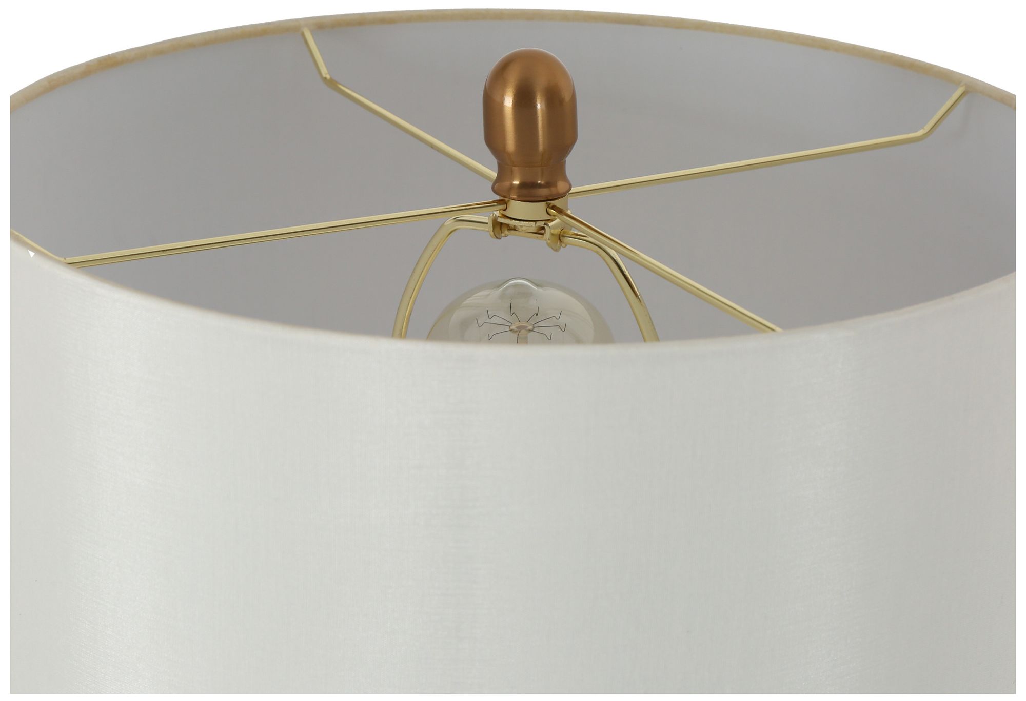 Quintilian 1-Light Blue Glass Table Lamps