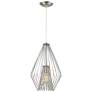 Quintus 12 1/4" Wide Brushed Nickel Pendant Light