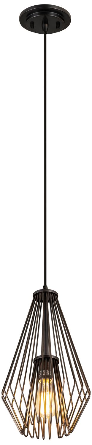 Image 4 Quintus by Z-Lite Plated Bronze 9.25 inch 1 Light Mini Pendant more views