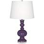 Quixotic Plum Apothecary Table Lamp with Dimmer