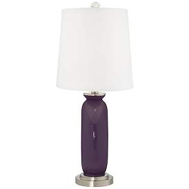 Image4 of Quixotic Plum Carrie Table Lamp Set of 2 more views
