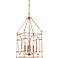 Quoizel 14 1/2" Wide Warm Gold Foyer Lantern Pendant