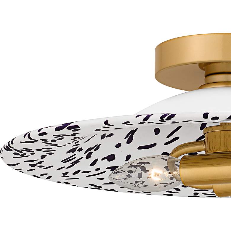 Image 5 Quoizel 15 3/4" Wide Light Gold 2-Light Ceiling Light more views