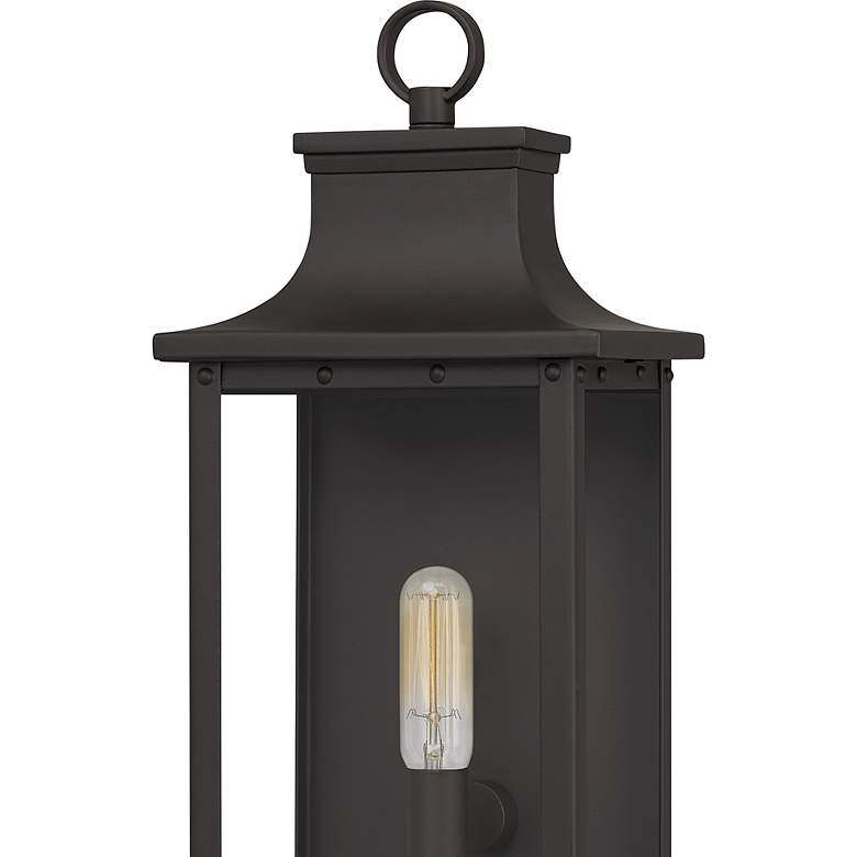 Image 4 Quoizel Abernathy 15 1/2" High Old Bronze Outdoor Wall Light more views