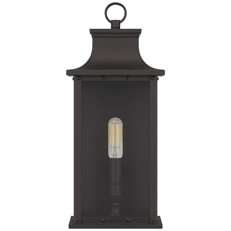 Image 6 Quoizel Abernathy 15 1/2" High Old Bronze Outdoor Wall Light more views