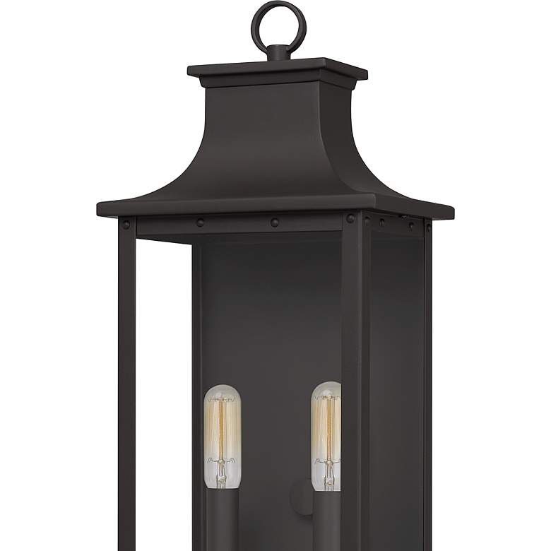 Image 4 Quoizel Abernathy 19 1/2" High Old Bronze Outdoor Lantern Wall Light more views
