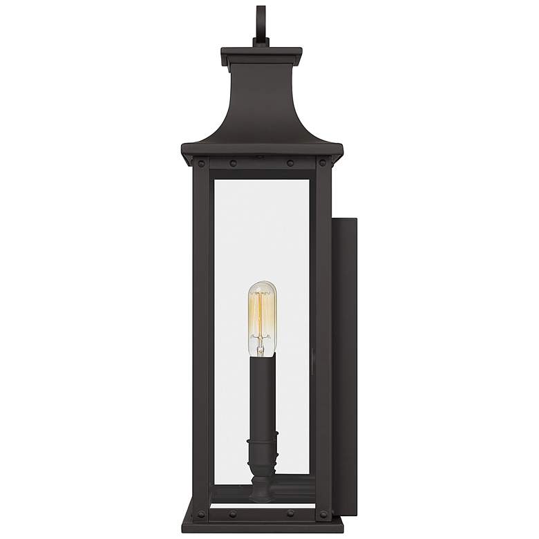 Image 5 Quoizel Abernathy 19 1/2" High Old Bronze Outdoor Lantern Wall Light more views
