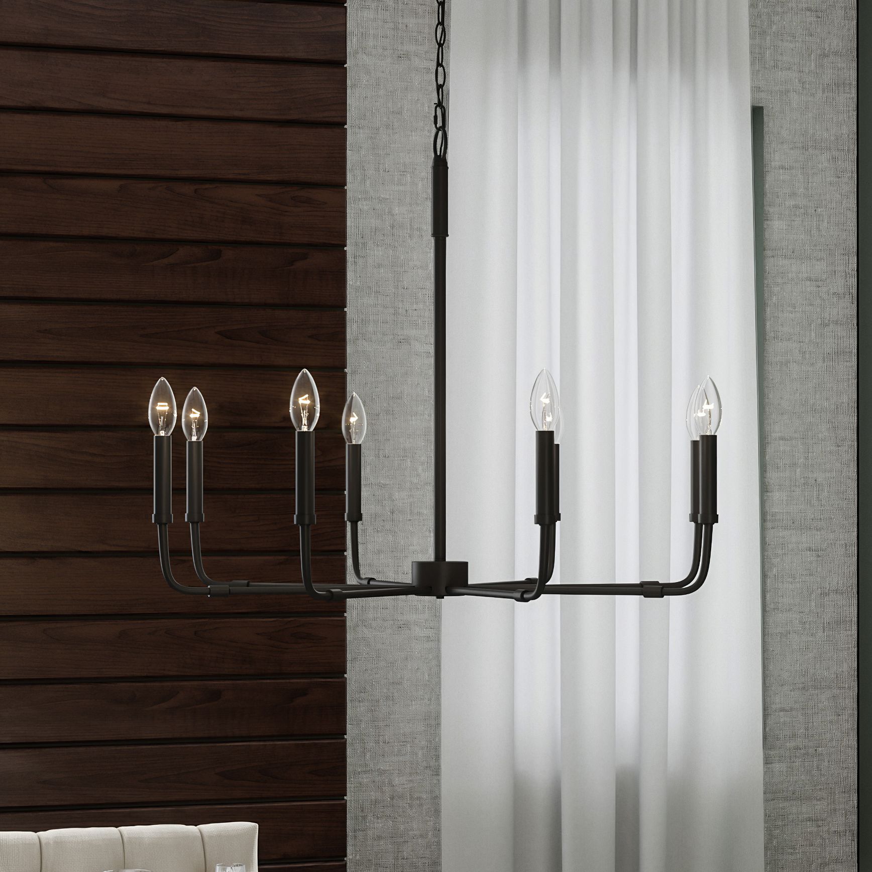 Quoizel Abner Black Collection