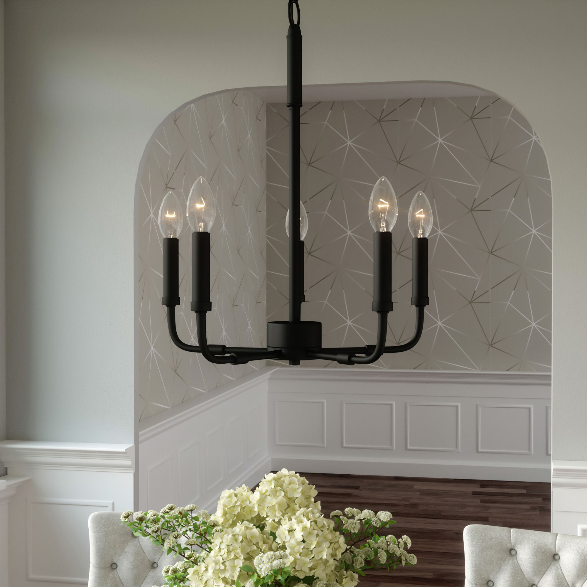 Quoizel Abner Black Collection