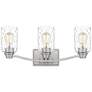 Thumbnail3 of Quoizel Acacia 21 1/2" Wide Brushed Nickel Bath Light
