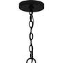 Quoizel Adelaide 20 1/4" Wide Matte Black 4-Light Pendant in scene