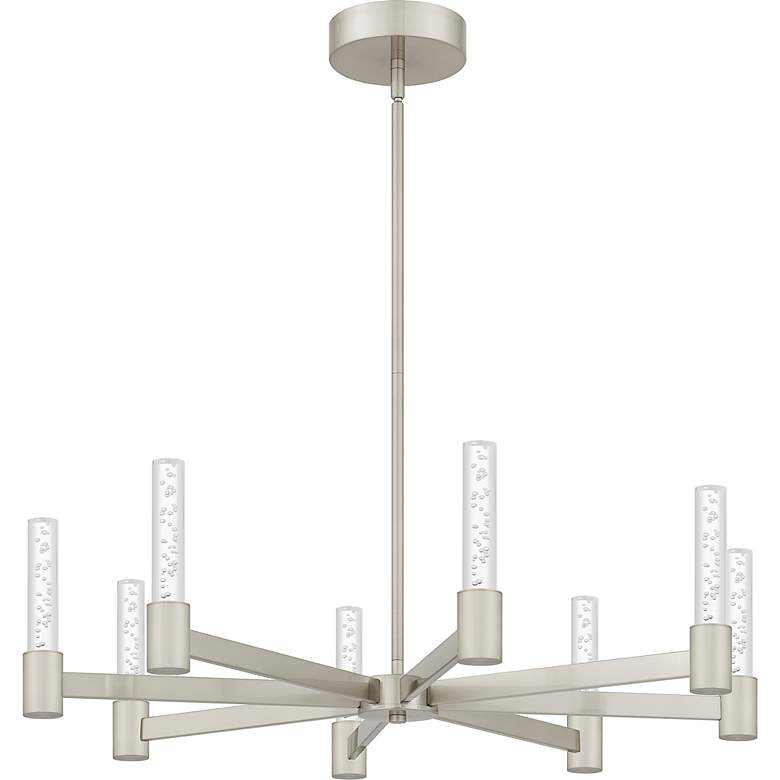 Image 4 Quoizel Adler 30" Wide LED Brushed Nickel Modern Chandelier more views