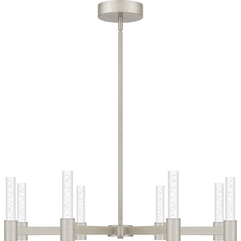 Image 5 Quoizel Adler 30" Wide LED Brushed Nickel Modern Chandelier more views