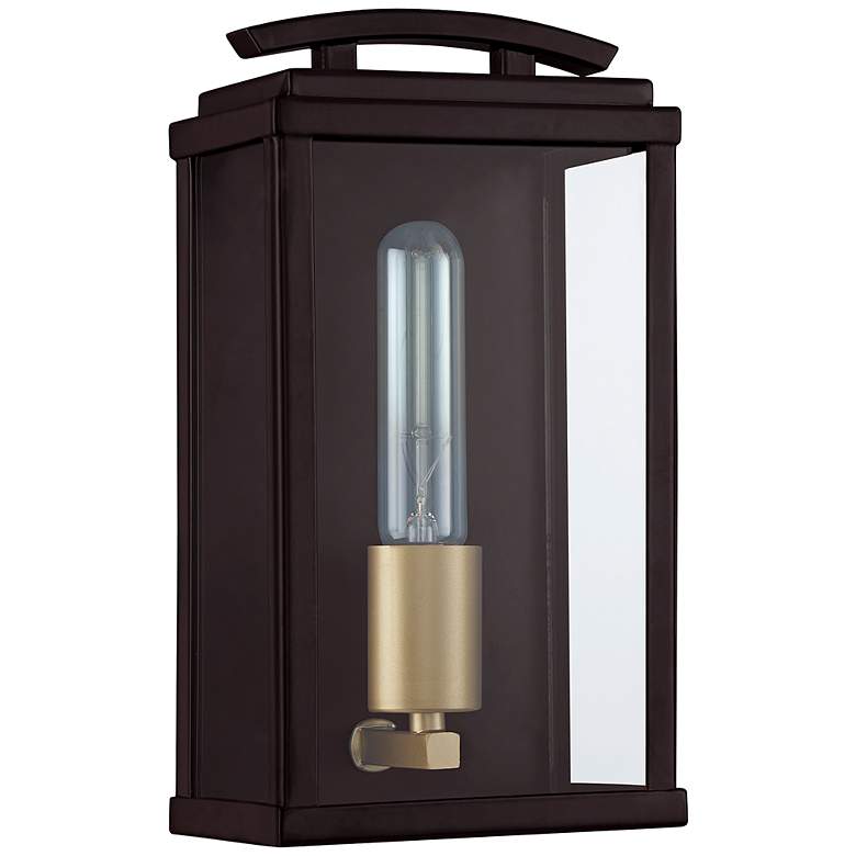 Image 3 Quoizel Alma 11 inch High Western Bronze Outdoor Wall Light