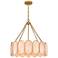 Quoizel Amalia 22" Wide Light Gold 4-Light Pendant