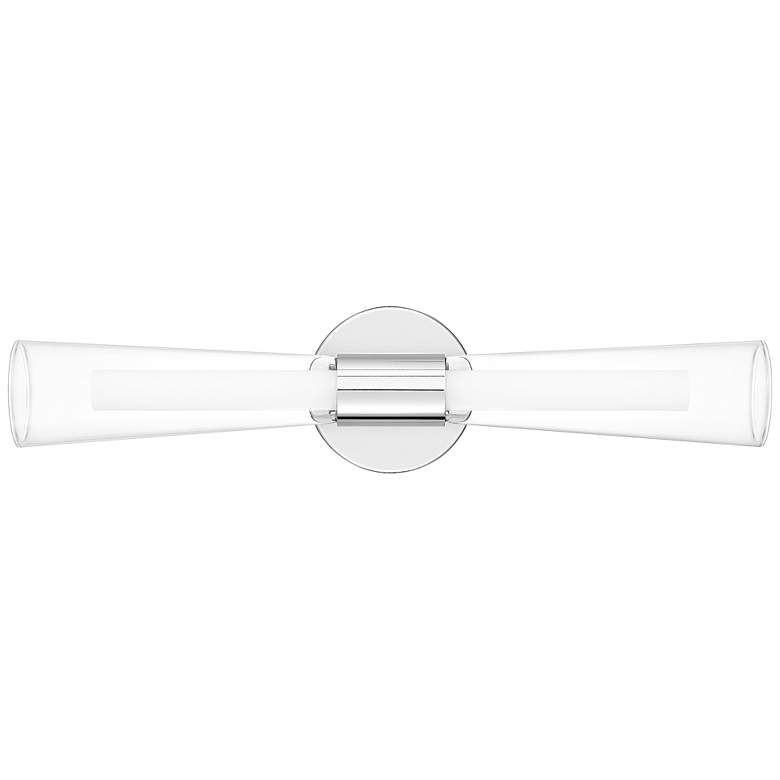 Image 3 Quoizel Amara 22 inch Wide Polished Chrome LED Bath Light