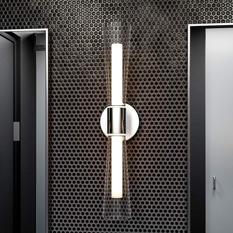 Image 2 Quoizel Amara 22" Wide Polished Chrome LED Bath Light