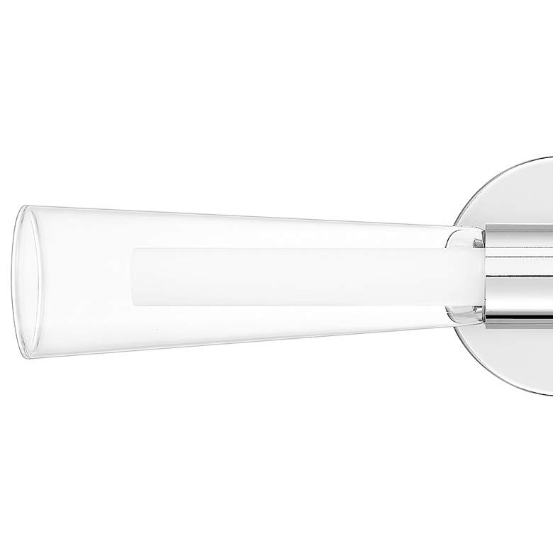 Image 4 Quoizel Amara 22" Wide Polished Chrome LED Bath Light more views