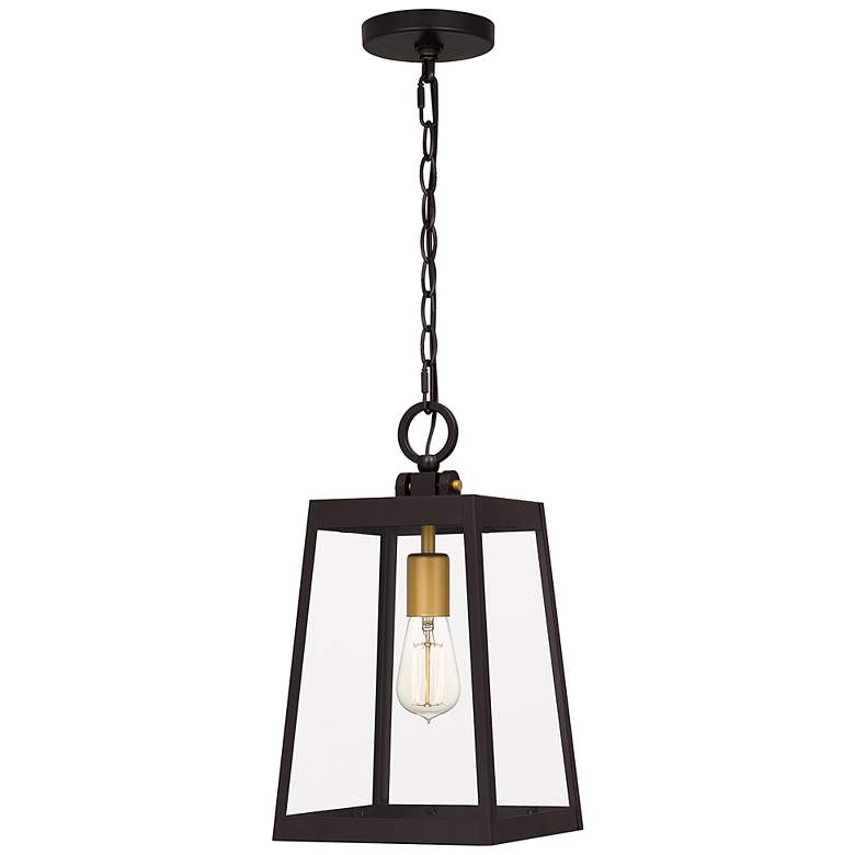 Image 2 Quoizel Amberly Grove 8 1/2" Wide Western Bronze Outdoor Hanging Light