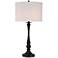 Quoizel Ambrose 3-Light Palladian Bronze Table Lamp