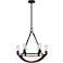Quoizel Anchor 22 1/2" Wide Imperial Bronze Chandelier