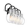 4_Quoizel Andrews 30 1/2" Wide Earth Black 4-Light Bath Light more views