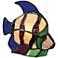 Quoizel Angelfish Tiffany Style Accent Lamp