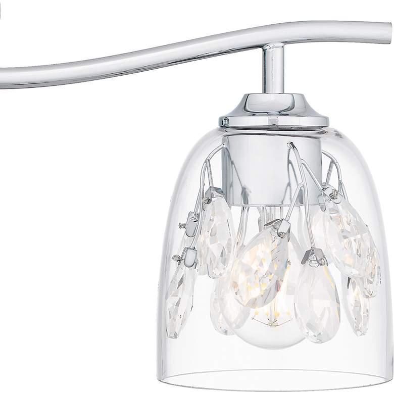 Image 6 Quoizel Ansley 33 1/2"W Polished Chrome 4-Light Bath Light more views