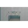 7_Quoizel Ansley 33 1/2"W Polished Chrome 4-Light Bath Light more views