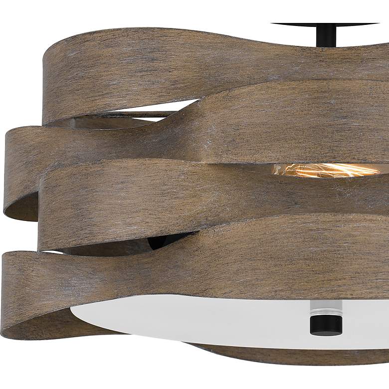 Image 6 Quoizel Appleton 16" Wide Matte Black Ceiling Light more views