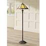 Quoizel Arden Tiffany-Style Floor Lamp