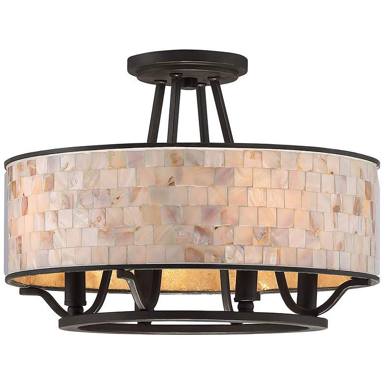 Image 2 Quoizel Aristocrat 15 3/4" Wide Palladian Bronze Ceiling Light