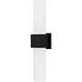 2_Quoizel Arline 24" High Matte Black 2-Light Wall Sconce more views