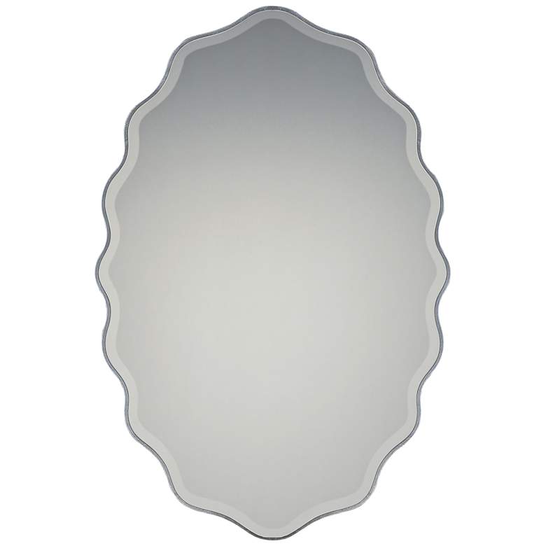 Image 1 Quoizel Artiste Pewter 20 inch x 30 inch Wall Mirror