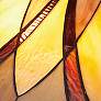 4_Quoizel Asheville 60" Valiant Bronze Tiffany-Style Glass Floor Lamp more views