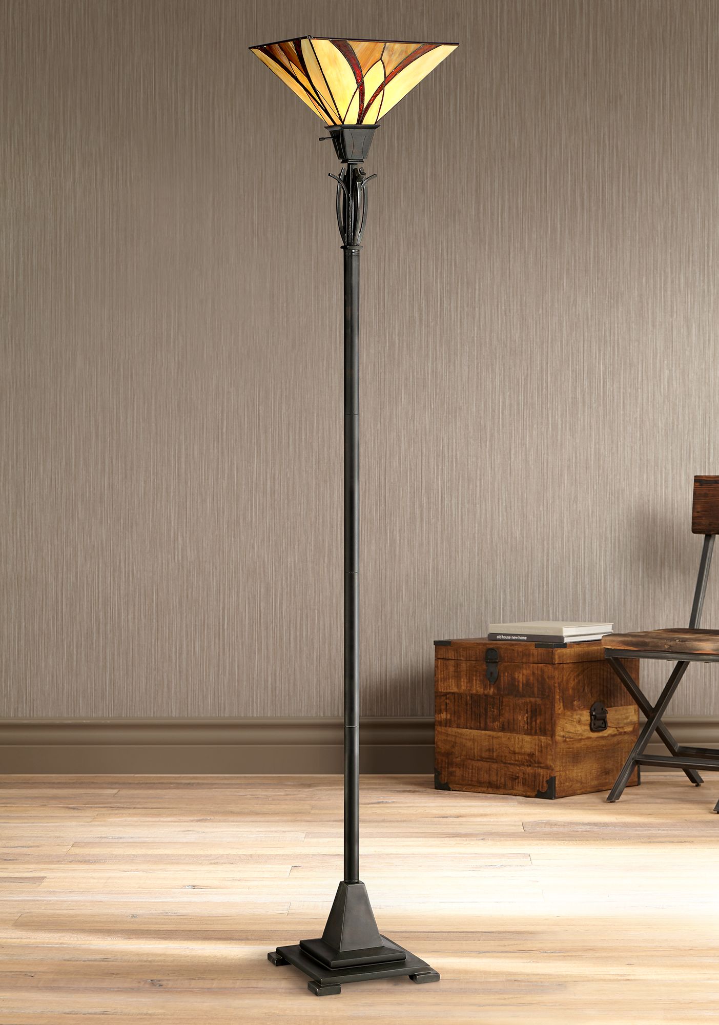 quoizel asheville floor lamp