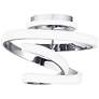 3_Quoizel Aviva 12 1/2" Wide Polished Chrome LED Ceiling Light