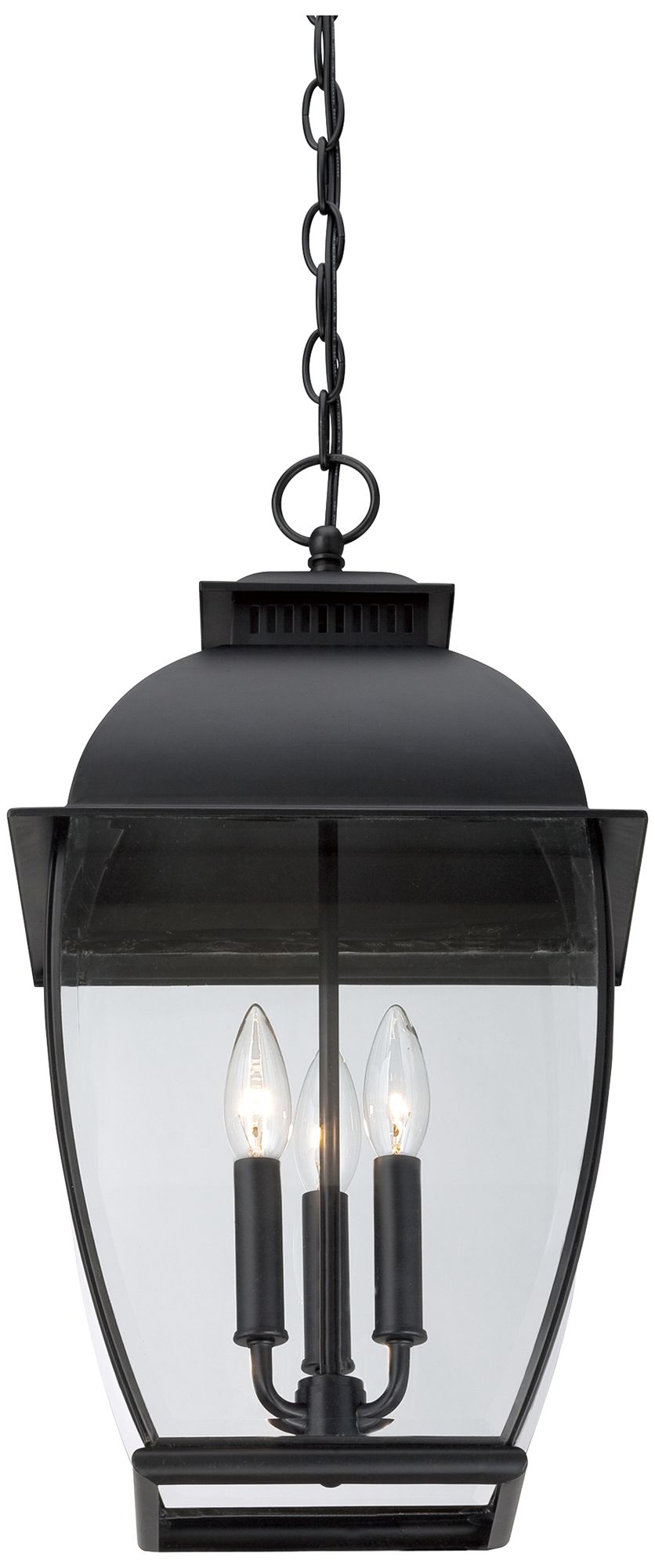 Quoizel Bain Mystic Black 20 1/2" High Outdoor Hanging Lantern 3T139