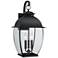 Quoizel Bain Mystic Black Large Outdoor Wall Lantern