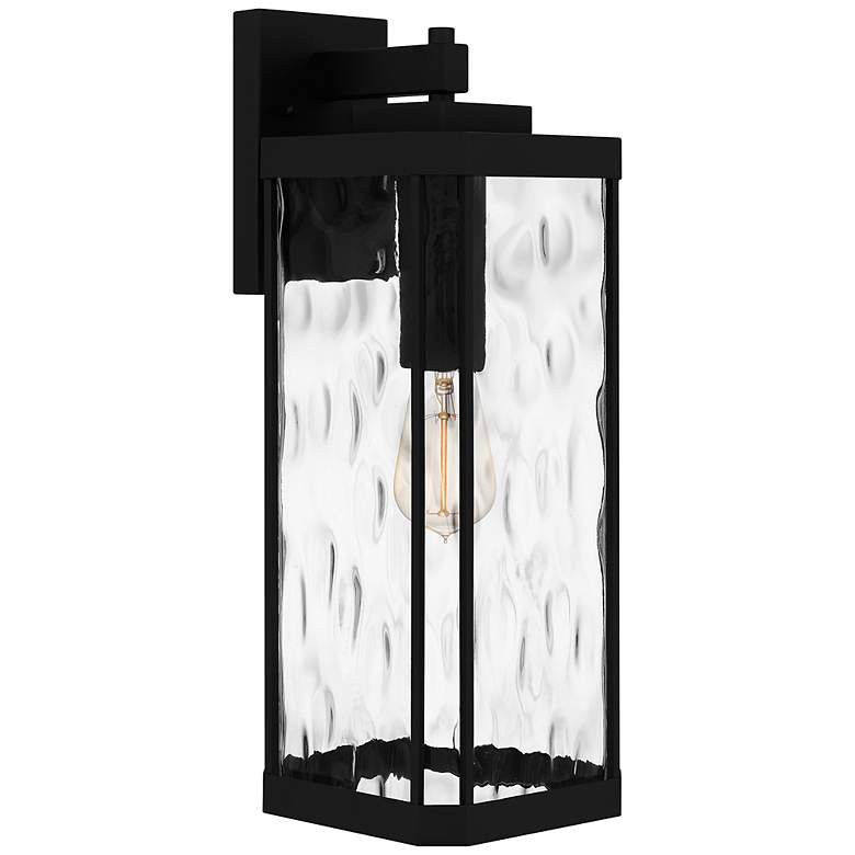 Image 3 Quoizel Balchier 19 3/4" High Matte Black Outdoor Wall Light