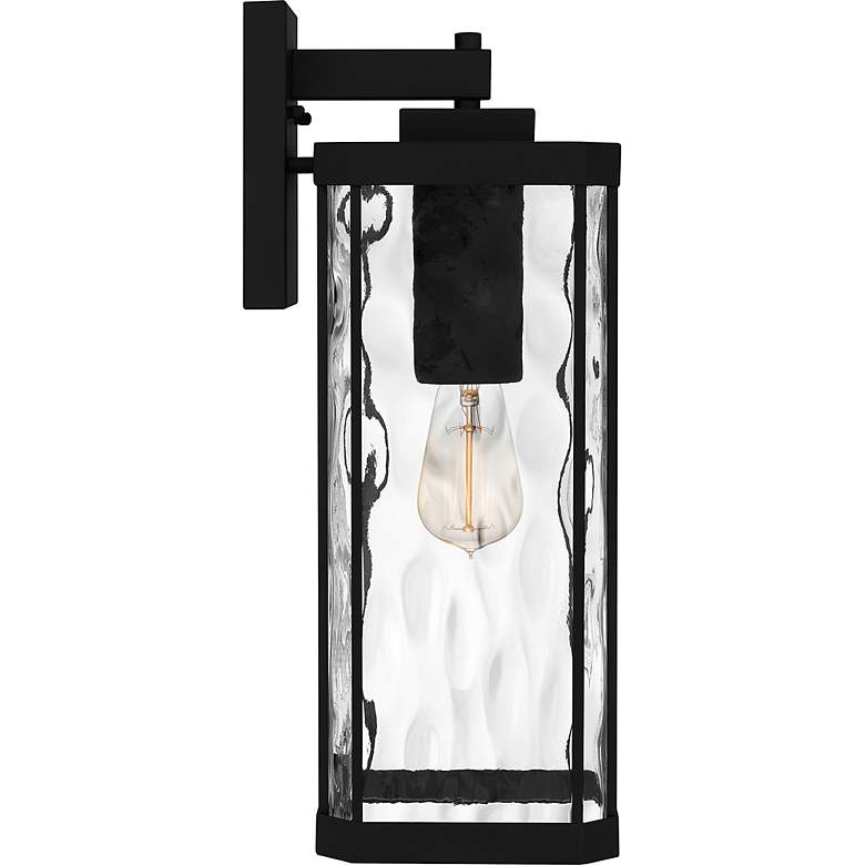 Image 5 Quoizel Balchier 19 3/4" High Matte Black Outdoor Wall Light more views