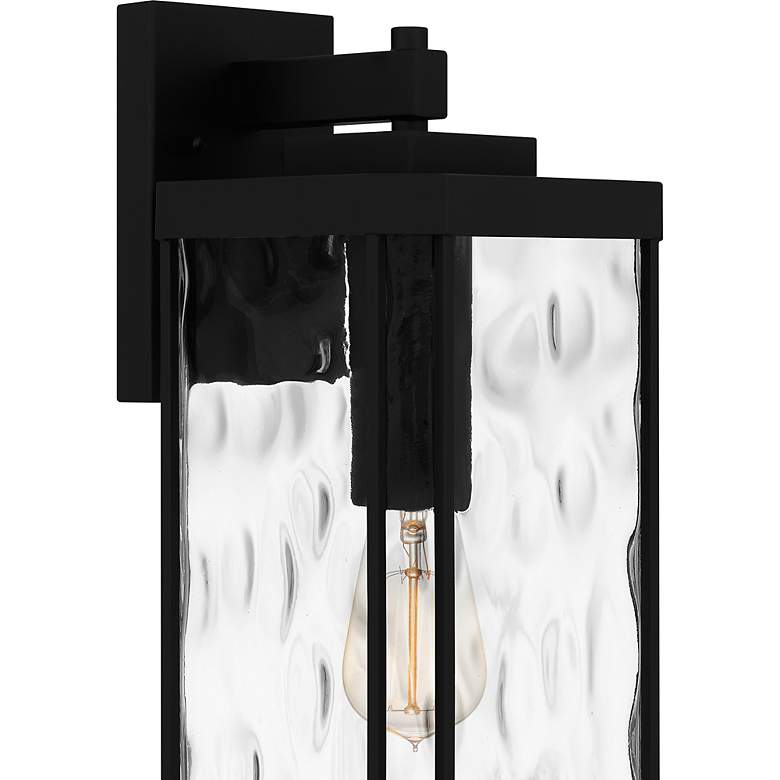 Image 6 Quoizel Balchier 19 3/4" High Matte Black Outdoor Wall Light more views