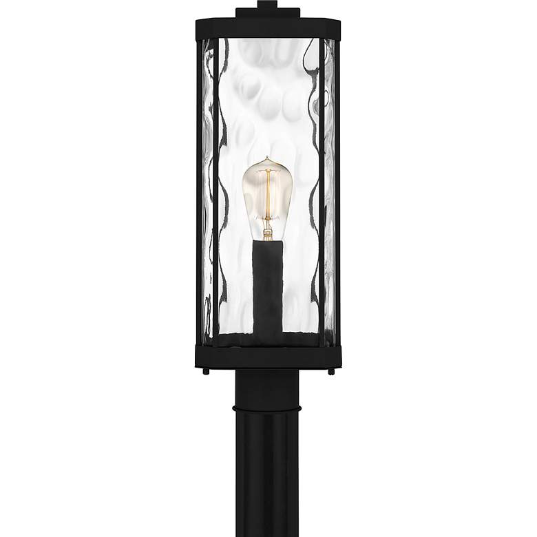 Image 4 Quoizel Balchier 20 1/4" High Matte Black Outdoor Post Light more views