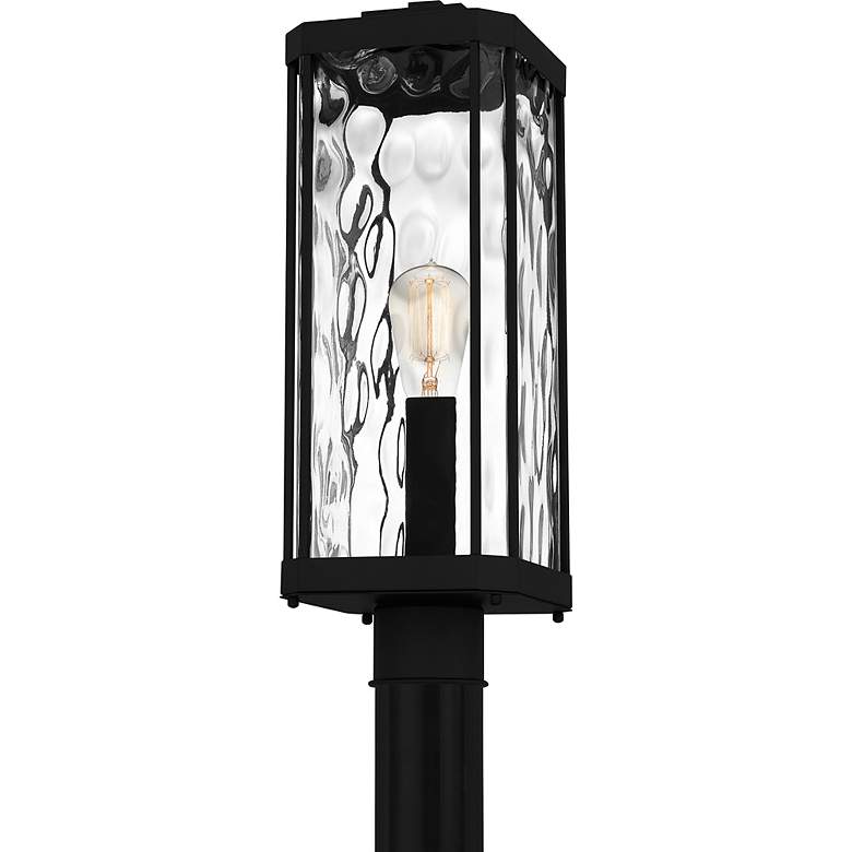 Image 5 Quoizel Balchier 20 1/4" High Matte Black Outdoor Post Light more views
