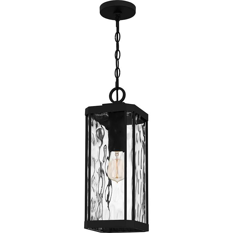 Image 4 Quoizel Balchier 20" High Matte Black Outdoor Hanging Light more views