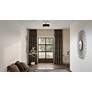 Thumbnail4 of Quoizel Balsam 14" Wide Matte Black and Gold Luxe Modern Ceiling Light more views